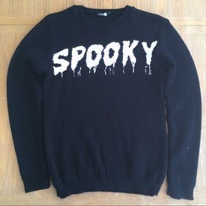 Halloween “Spooky” Sweater